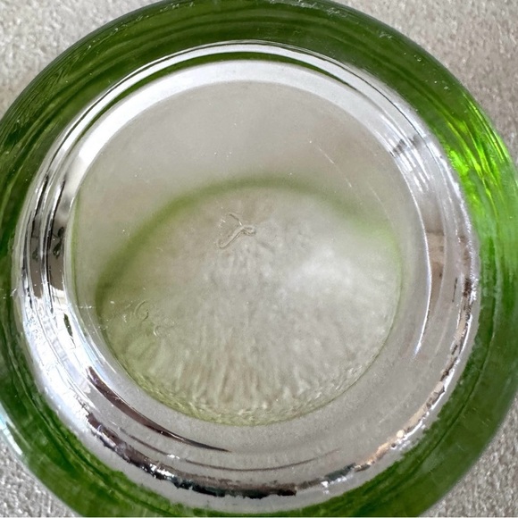 Rare Libbey Aruba Lime Neon Green Rim Rocks Glasses Tumblers 12 Oz - 2 Set VHTF - Picture 6 of 10